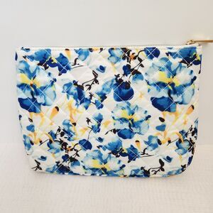 Nanette Lepore Insulated Bag Women's Large Bag White Blue Graphic Quilted